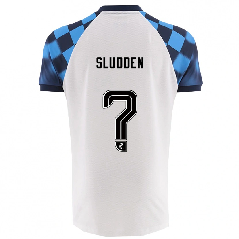 Danxen Kid Erin Sludden #0 White Sky Blue Away Jersey 2025/26 T-Shirt