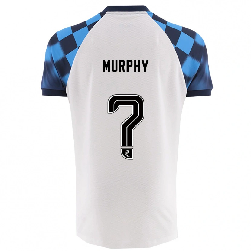 Danxen Kid Olivia Murphy #0 White Sky Blue Away Jersey 2025/26 T-Shirt
