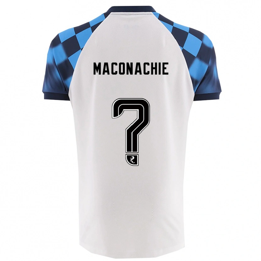 Danxen Kid Charlotte Maconachie #0 White Sky Blue Away Jersey 2025/26 T-Shirt