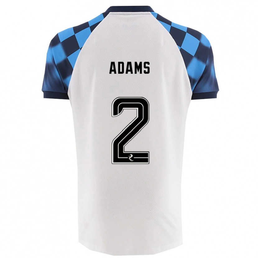 Danxen Kid Keelan Adams #2 White Sky Blue Away Jersey 2025/26 T-Shirt