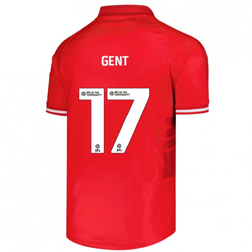 Danxen Men Georgie Gent #17 Red White Home Jersey 2025/26 T-Shirt