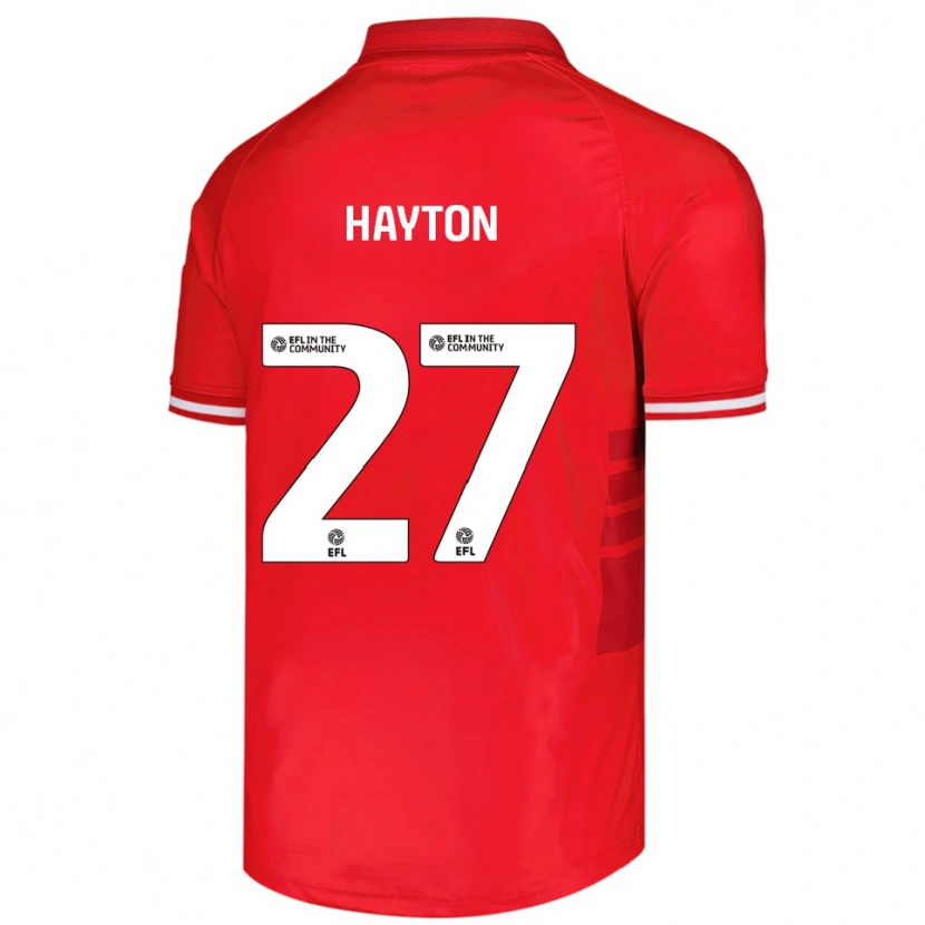 Danxen Men Adam Hayton #27 Red White Home Jersey 2025/26 T-Shirt