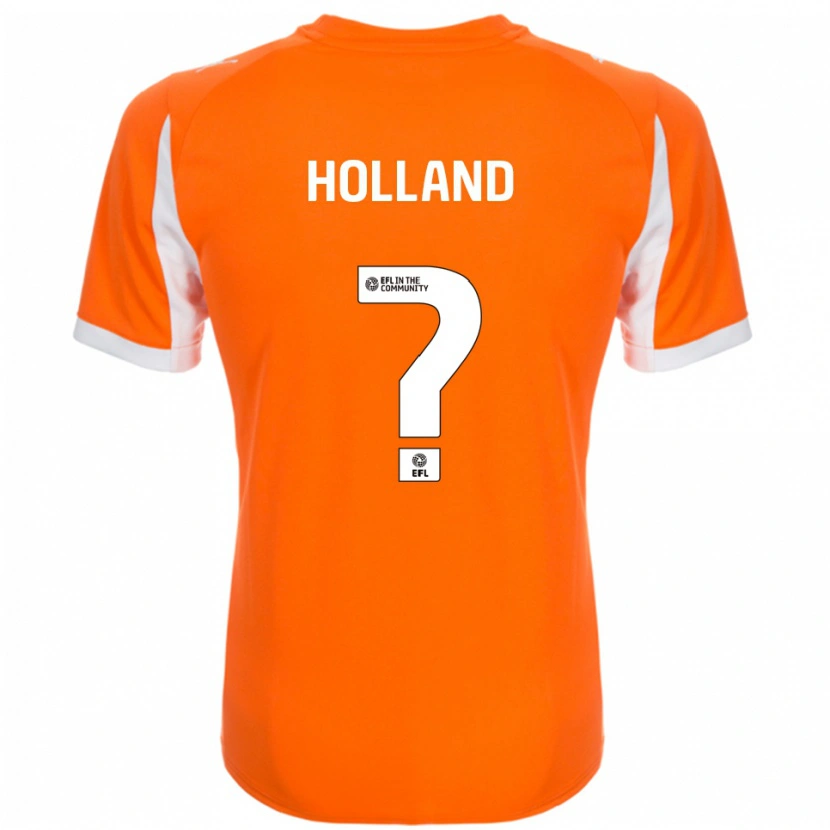 Danxen Men Bella Holland #0 Orange White Home Jersey 2025/26 T-Shirt