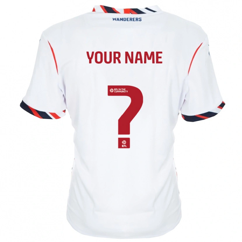 Danxen Men Your Name #0 White Red Home Jersey 2025/26 T-Shirt