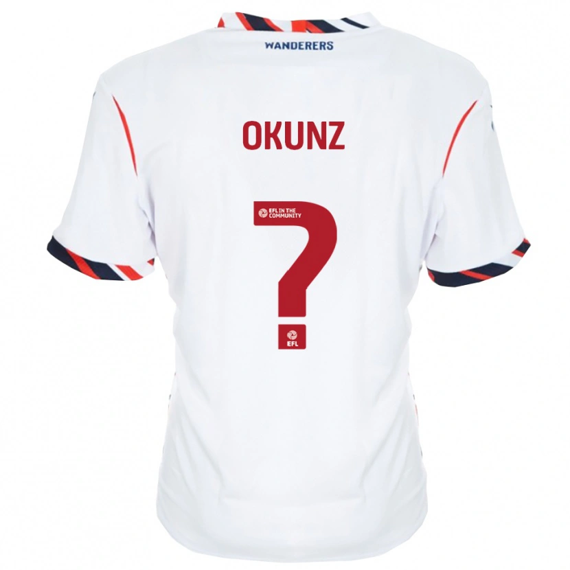 Danxen Men Danny Okunz #0 White Red Home Jersey 2025/26 T-Shirt