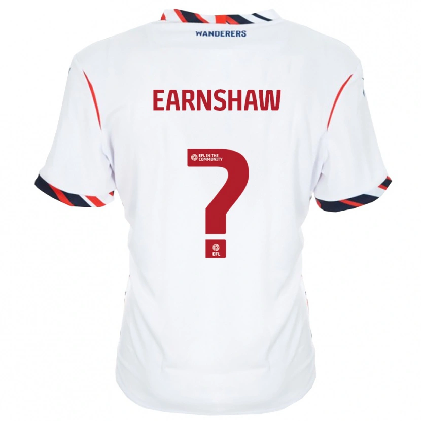 Danxen Men Lucy Earnshaw #0 White Red Home Jersey 2025/26 T-Shirt