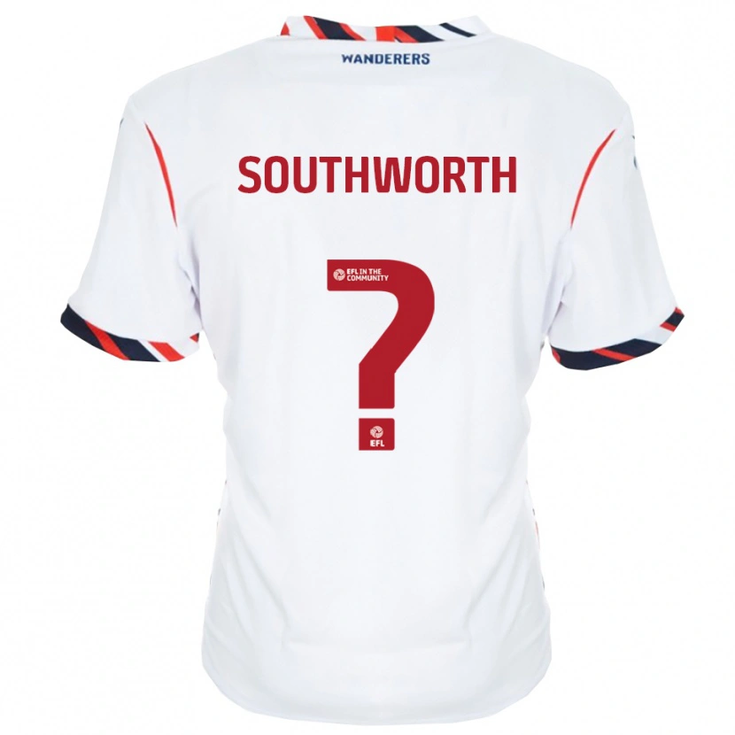 Danxen Men Ellie Southworth #0 White Red Home Jersey 2025/26 T-Shirt