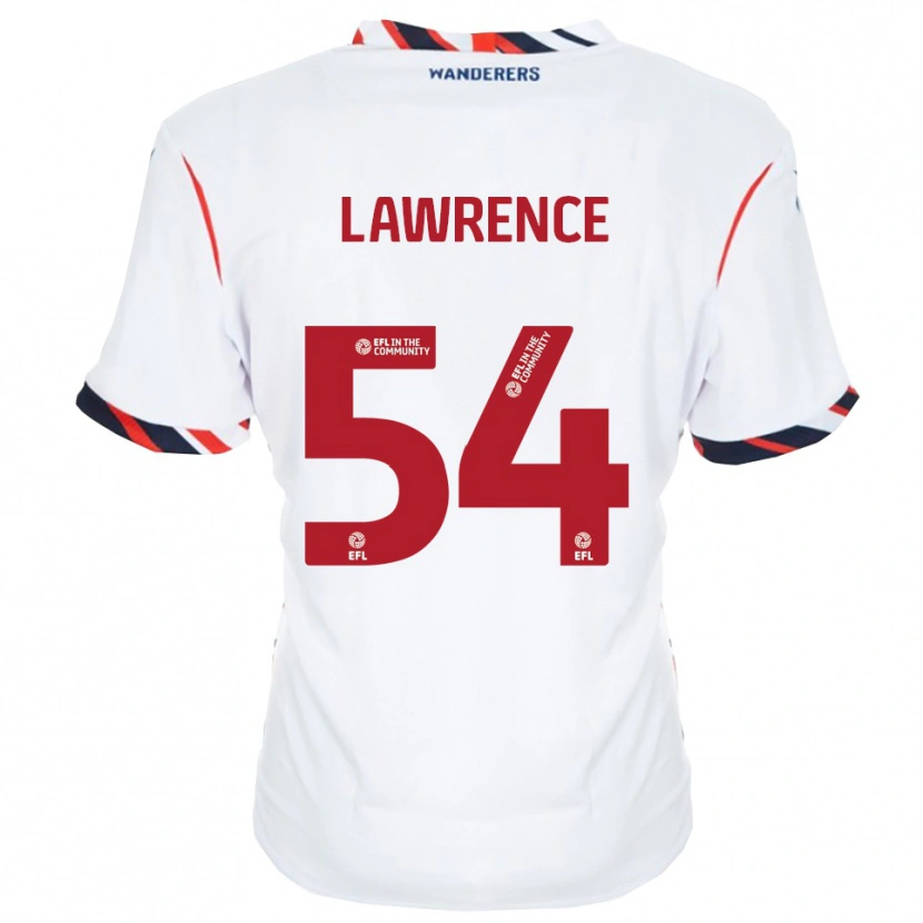 Danxen Men Daeshon Lawrence #54 White Red Home Jersey 2025/26 T-Shirt