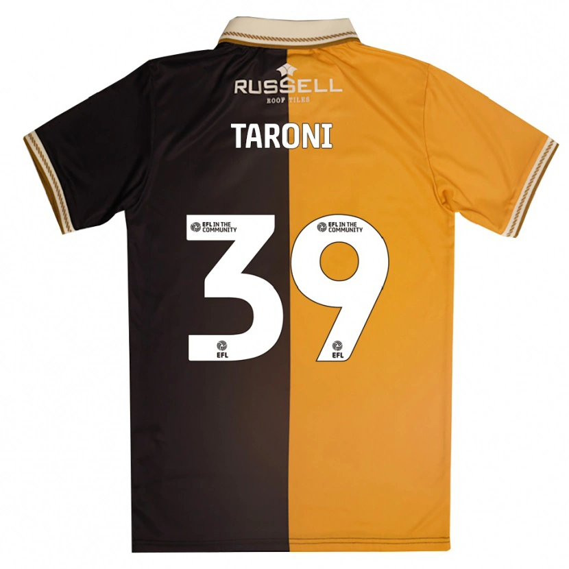 Danxen Men Josh Taroni #39 Yellow Black Home Jersey 2025/26 T-Shirt
