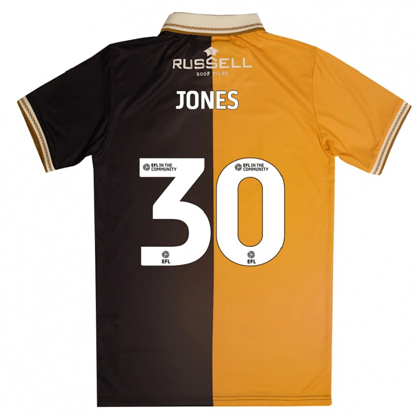 Danxen Men James Jones #30 Yellow Black Home Jersey 2025/26 T-Shirt