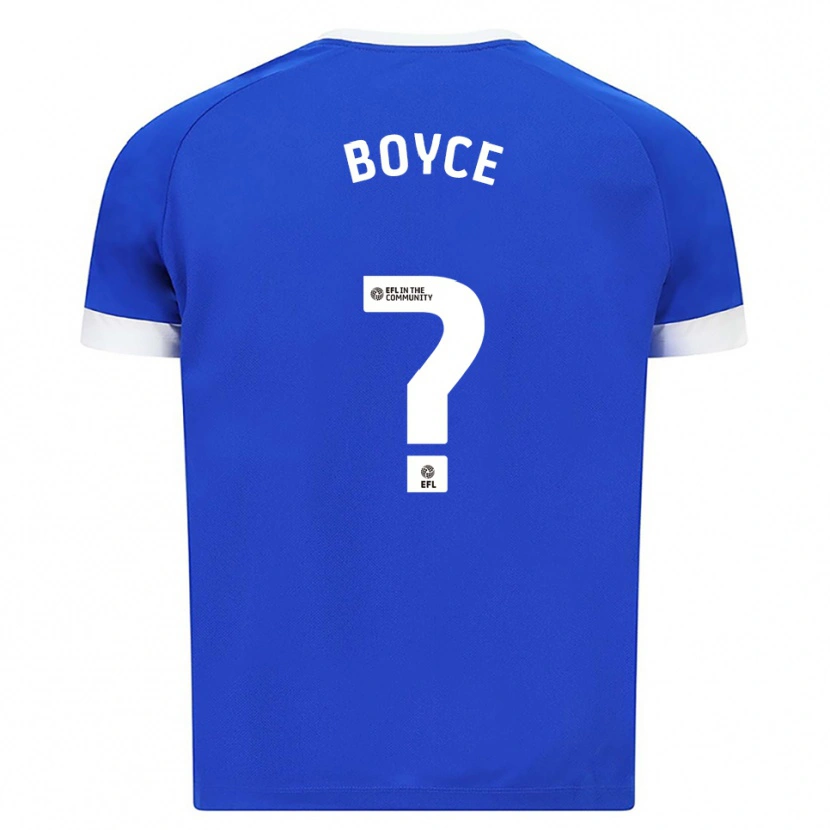 Danxen Men Oliver Boyce #0 Blue White Home Jersey 2025/26 T-Shirt