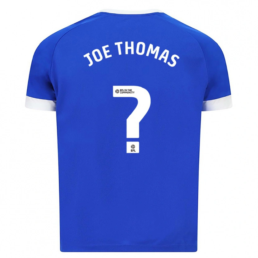 Danxen Men Joe Thomas #0 Blue White Home Jersey 2025/26 T-Shirt