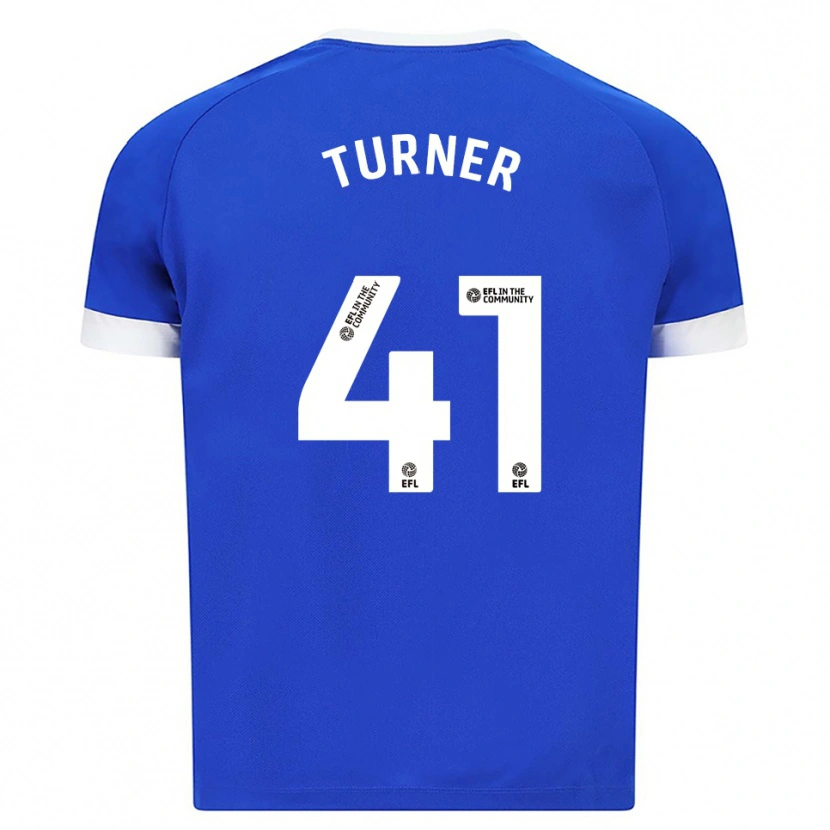 Danxen Men Matthew Turner #41 Blue White Home Jersey 2025/26 T-Shirt