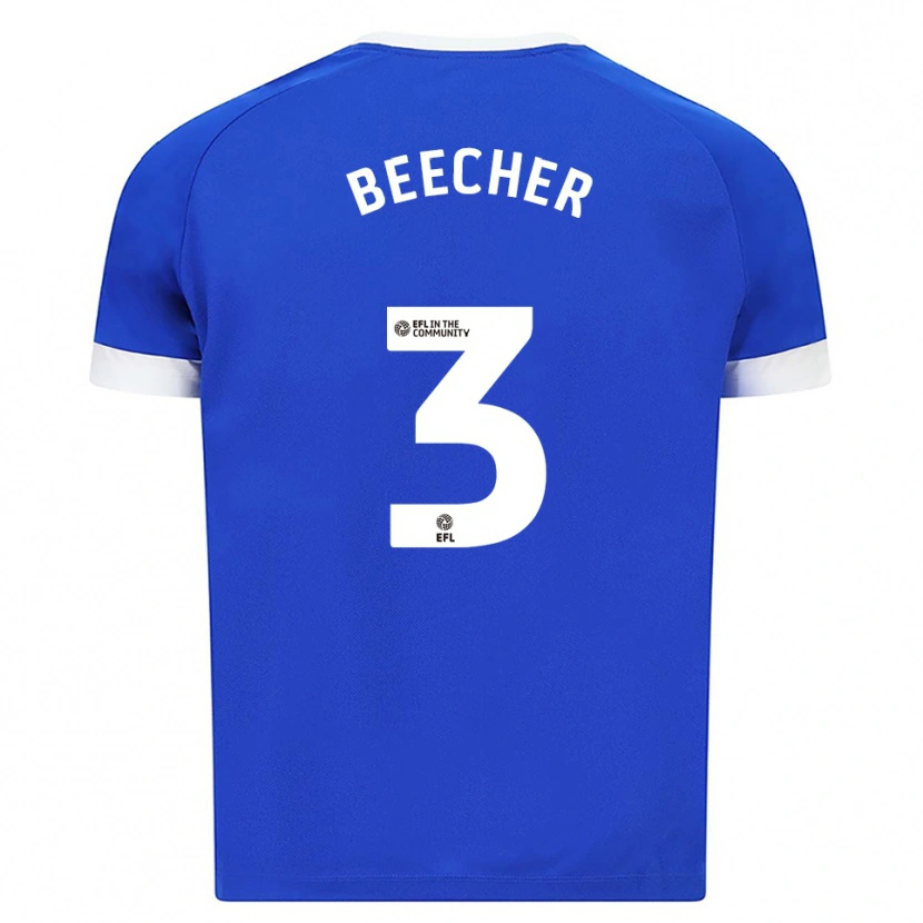 Danxen Men Josh Beecher #3 Blue White Home Jersey 2025/26 T-Shirt