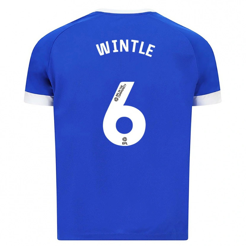 Danxen Men Ryan Wintle #6 Blue White Home Jersey 2025/26 T-Shirt