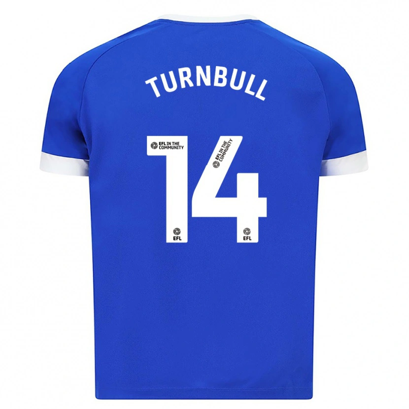 Danxen Men David Turnbull #14 Blue White Home Jersey 2025/26 T-Shirt