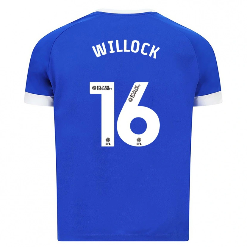 Danxen Men Chris Willock #16 Blue White Home Jersey 2025/26 T-Shirt