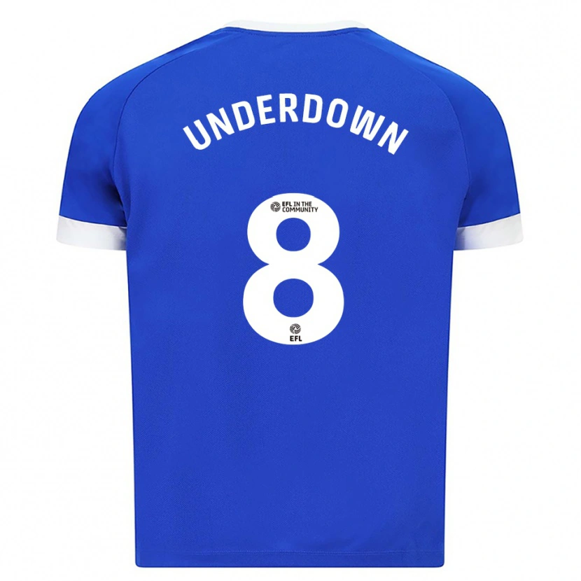 Danxen Men Kanisha Underdown #8 Blue White Home Jersey 2025/26 T-Shirt