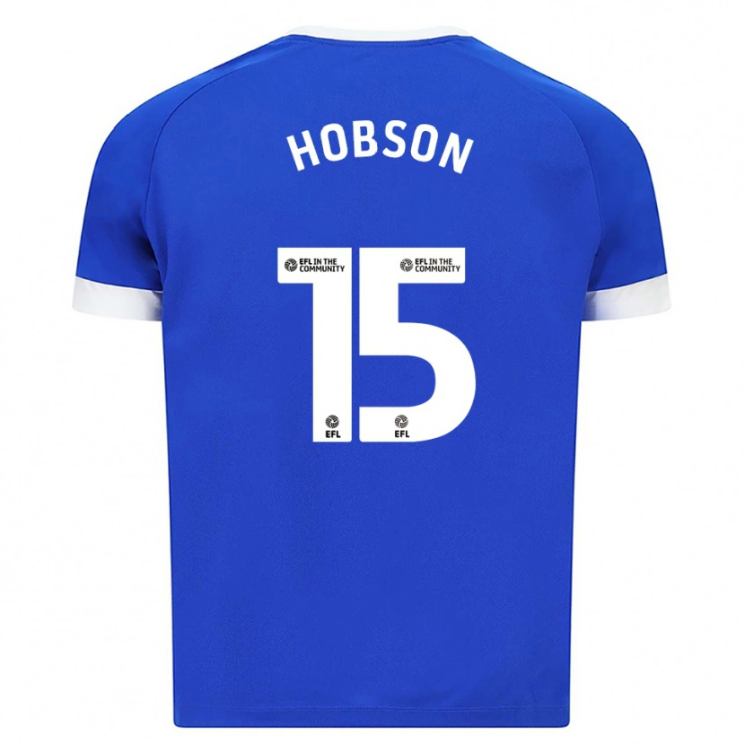 Danxen Men Jacob Hobson #15 Blue White Home Jersey 2025/26 T-Shirt