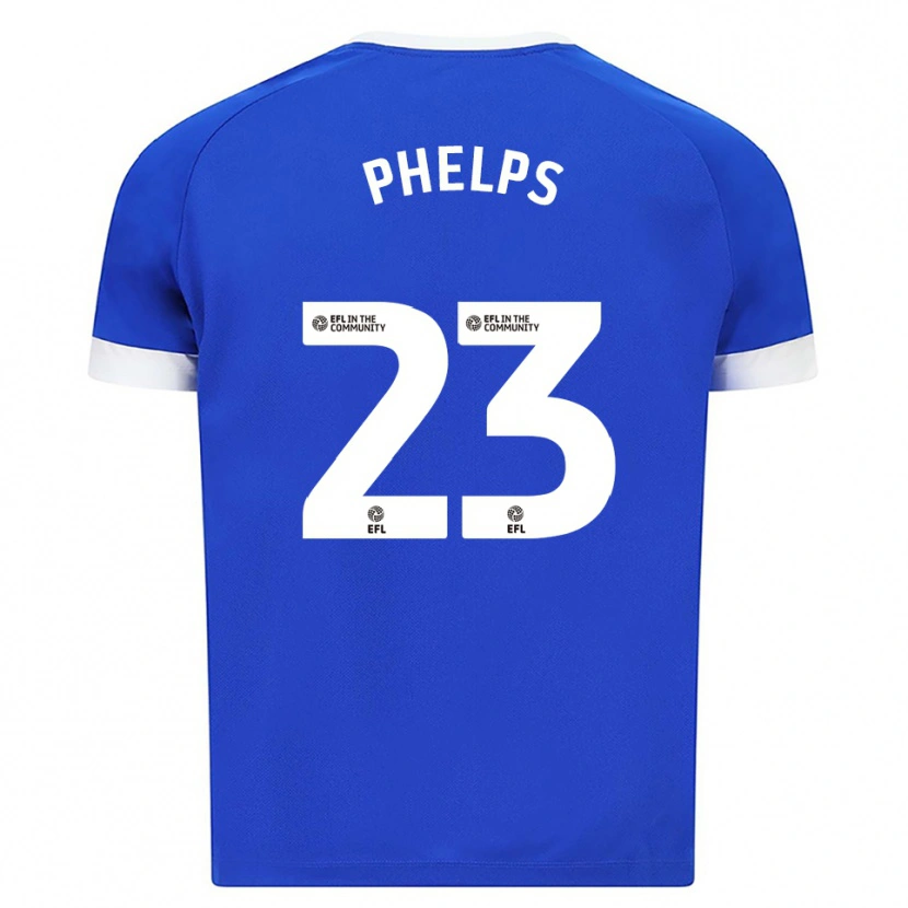 Danxen Men Anna Phelps #23 Blue White Home Jersey 2025/26 T-Shirt