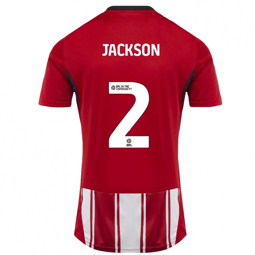 Danxen Men Bow Jackson #2 Red White Black Home Jersey 2025/26 T-Shirt