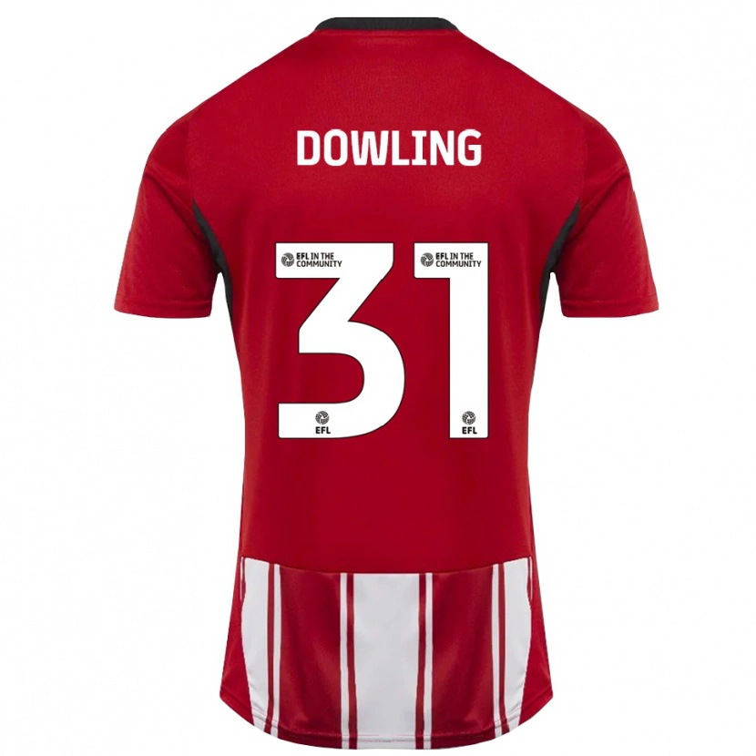 Danxen Men Lily Dowling #31 Red White Black Home Jersey 2025/26 T-Shirt