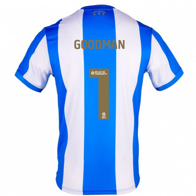 Danxen Men Owen Goodman #1 Blue White Home Jersey 2025/26 T-Shirt