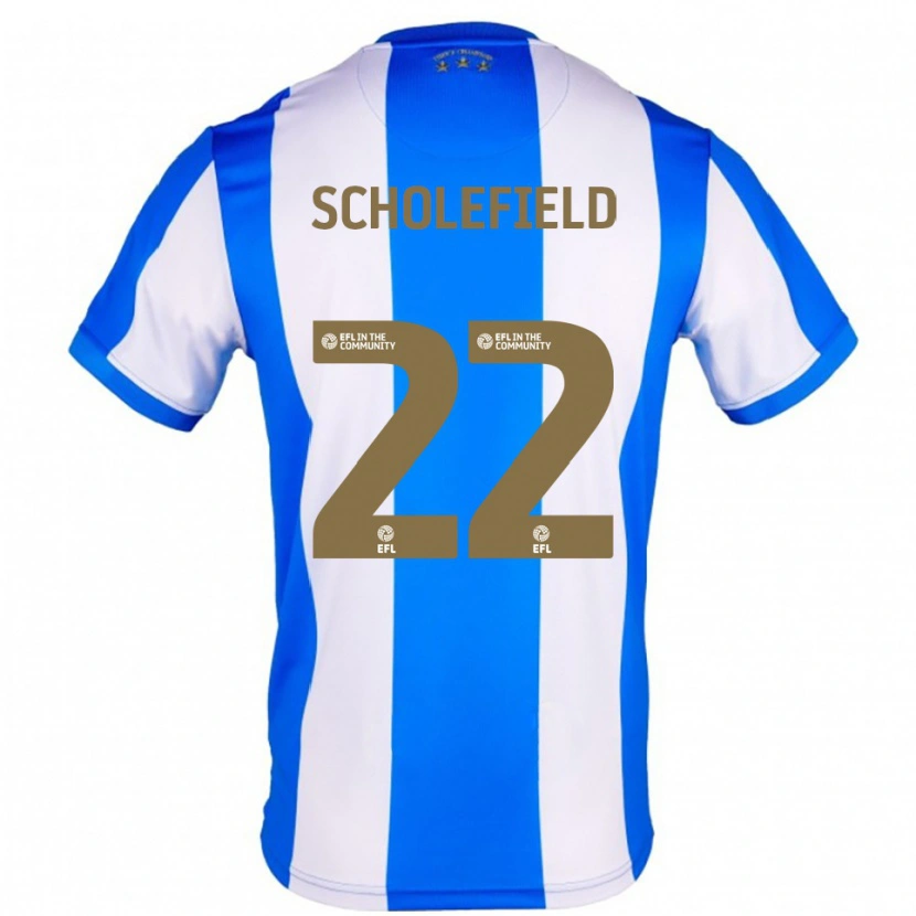 Danxen Men Lois Scholefield #22 Blue White Home Jersey 2025/26 T-Shirt
