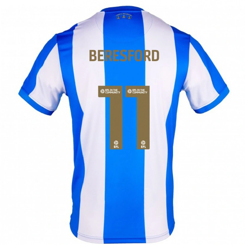 Danxen Men Rebecca Beresford #11 Blue White Home Jersey 2025/26 T-Shirt