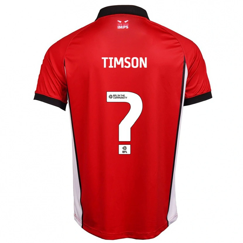 Danxen Men Lana Timson #0 Red White Home Jersey 2025/26 T-Shirt