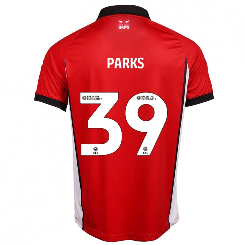 Danxen Men Charlie Parks #39 Red White Home Jersey 2025/26 T-Shirt