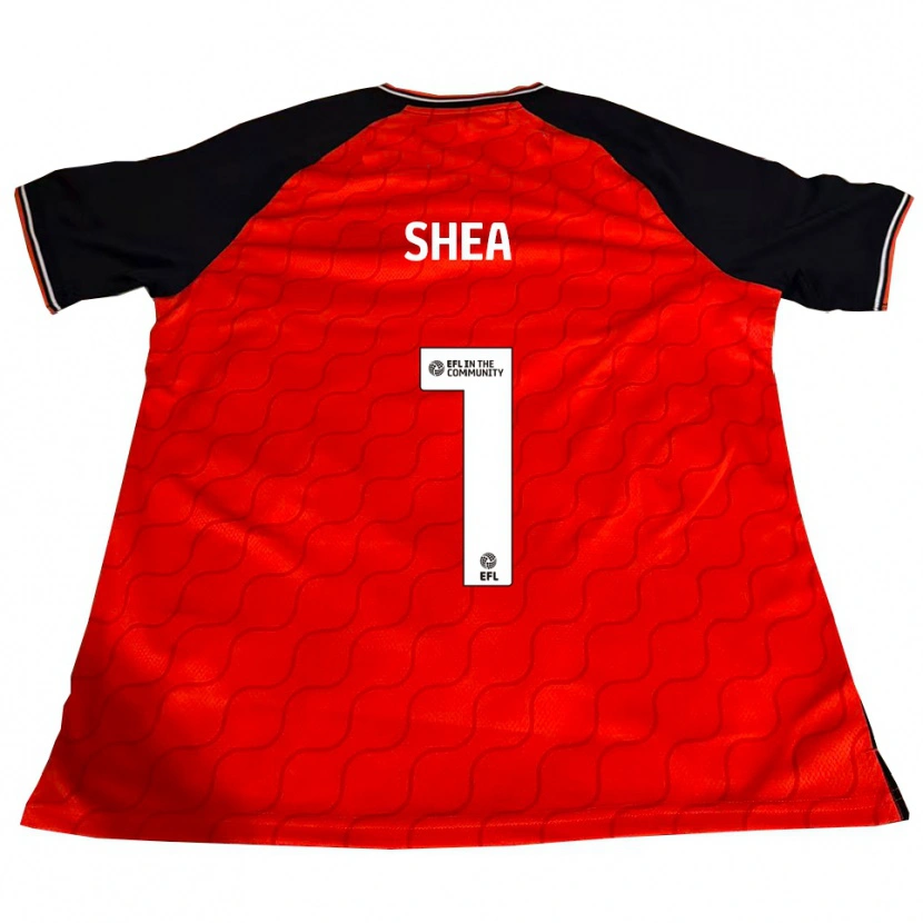 Danxen Men James Shea #1 Orange Black White Home Jersey 2025/26 T-Shirt