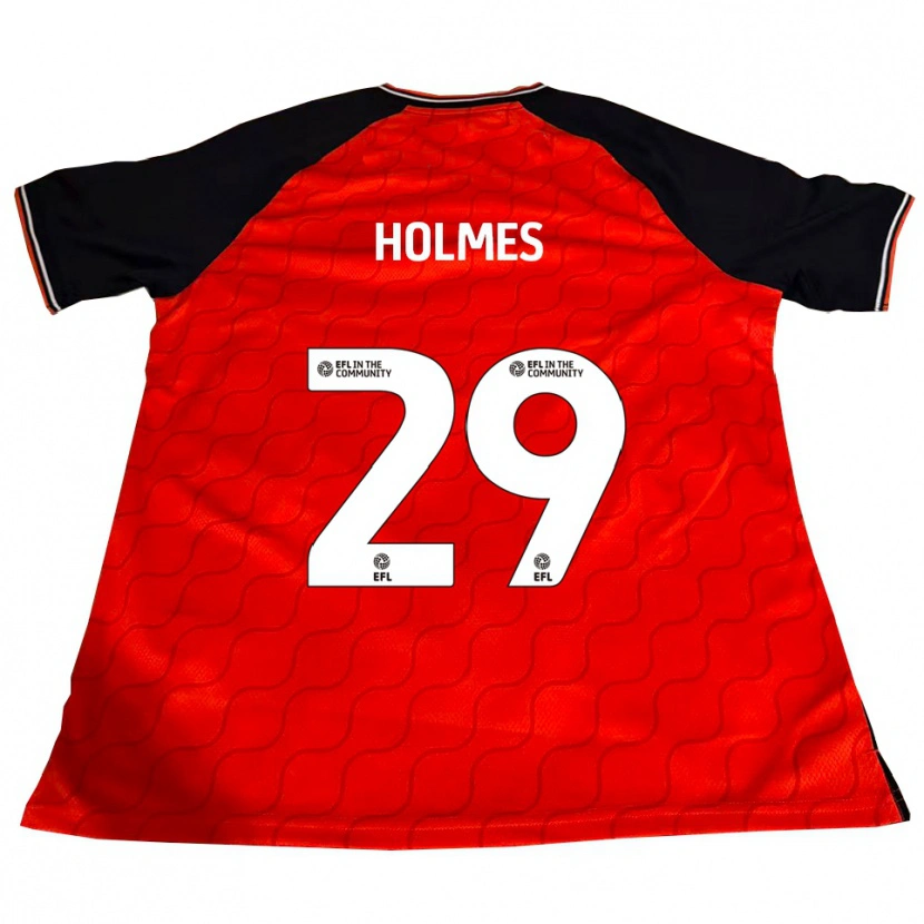Danxen Men Tom Holmes #29 Orange Black White Home Jersey 2025/26 T-Shirt