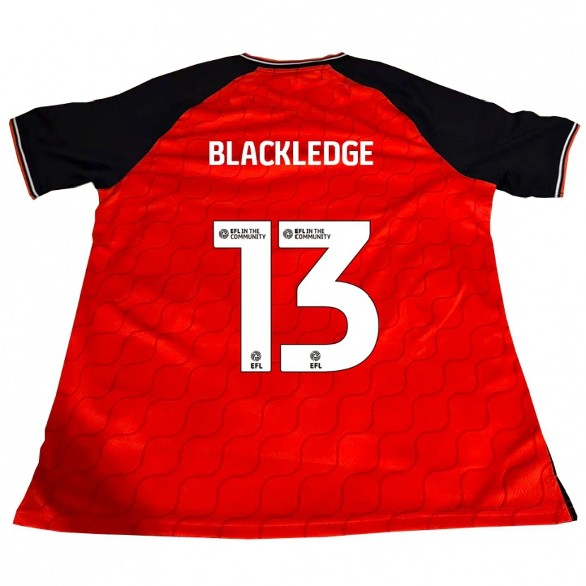 Danxen Men Henry Blackledge #13 Orange Black White Home Jersey 2025/26 T-Shirt