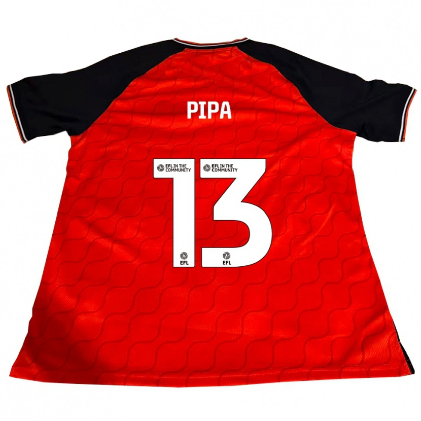 Danxen Men Oliver Pipa #13 Orange Black White Home Jersey 2025/26 T-Shirt
