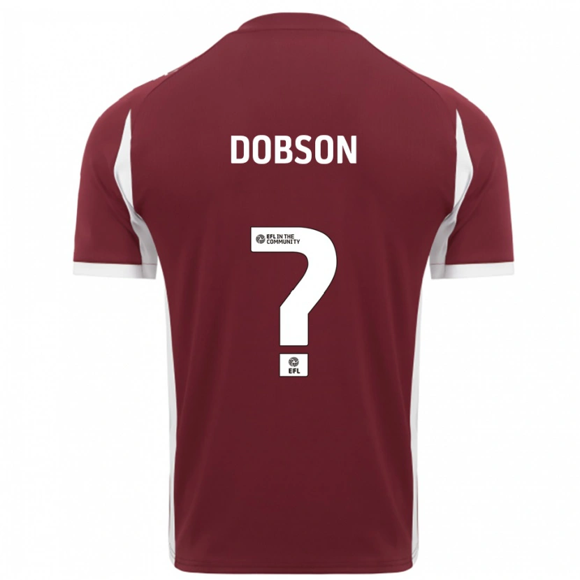 Danxen Men Neo Dobson #0 Burgundy White Home Jersey 2025/26 T-Shirt