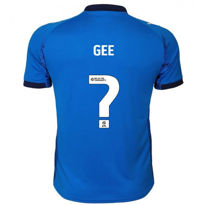 Danxen Men Katie Gee #0 Blue White Home Jersey 2025/26 T-Shirt