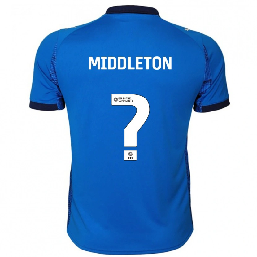 Danxen Men Katie Middleton #0 Blue White Home Jersey 2025/26 T-Shirt