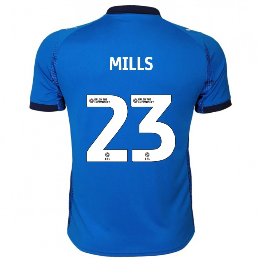 Danxen Men Harley Mills #23 Blue White Home Jersey 2025/26 T-Shirt