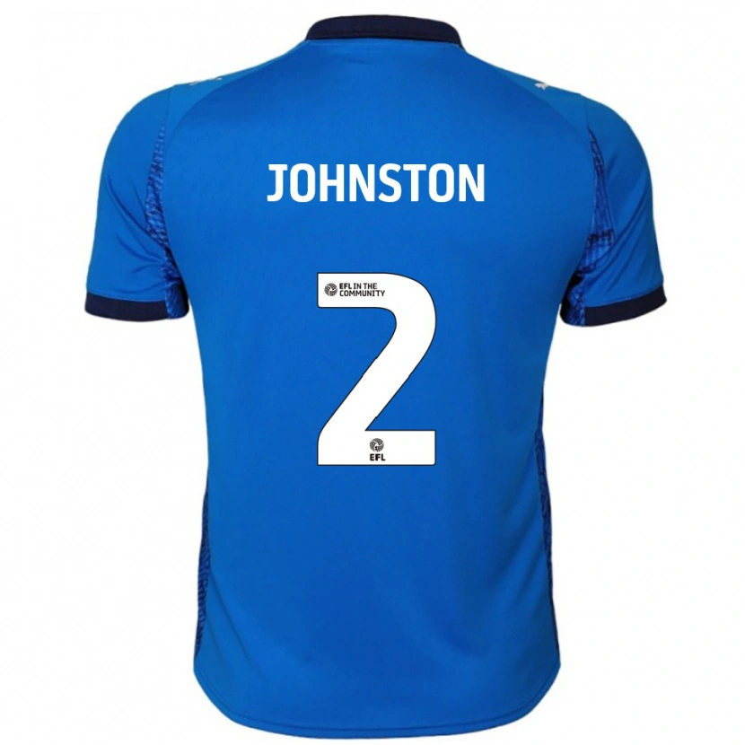Danxen Men Carl Johnston #2 Blue White Home Jersey 2025/26 T-Shirt