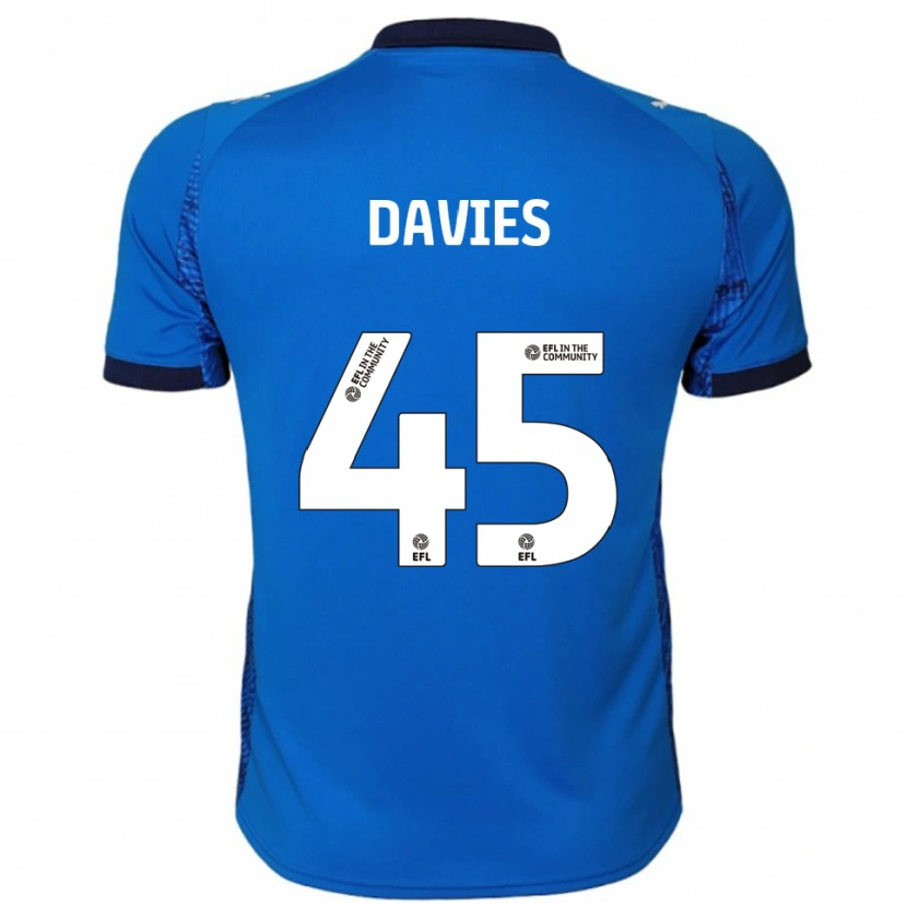 Danxen Men Joe Davies #45 Blue White Home Jersey 2025/26 T-Shirt
