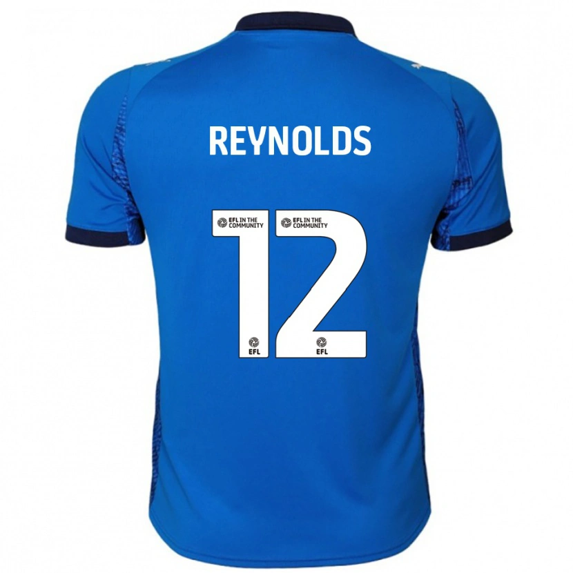 Danxen Men Niamh Reynolds #12 Blue White Home Jersey 2025/26 T-Shirt