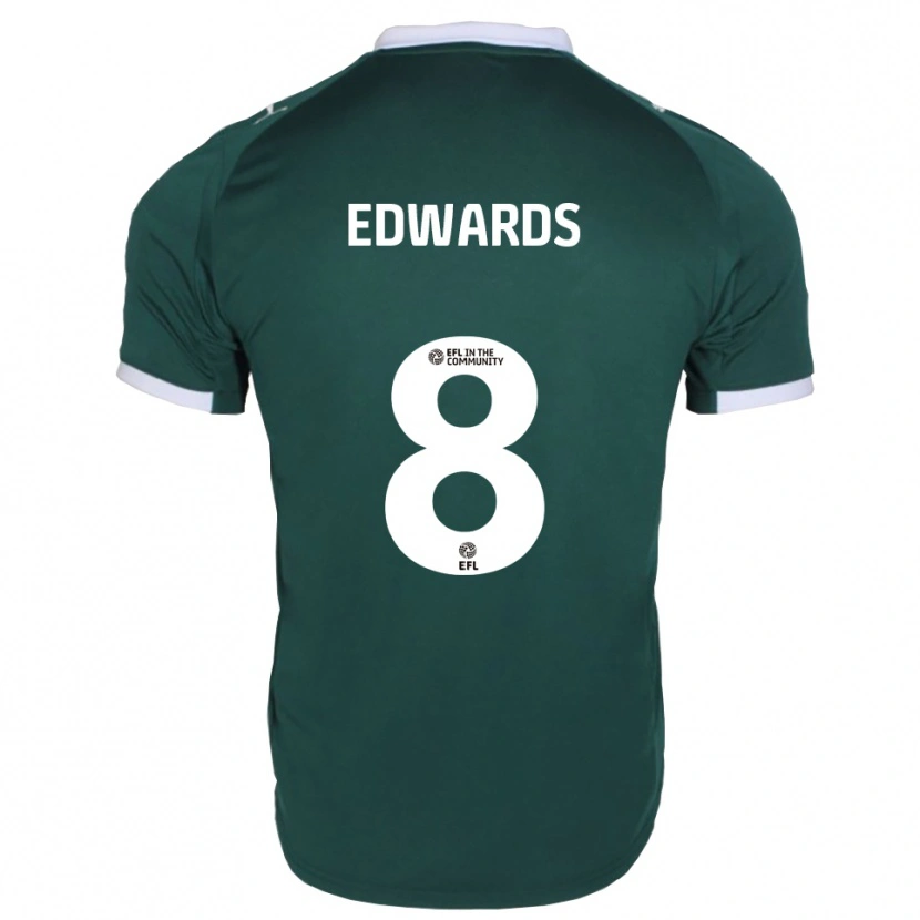 Danxen Men Joe Edwards #8 Green White Home Jersey 2025/26 T-Shirt