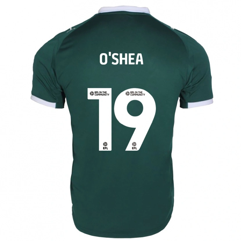 Danxen Men Erin O'shea #19 Green White Home Jersey 2025/26 T-Shirt