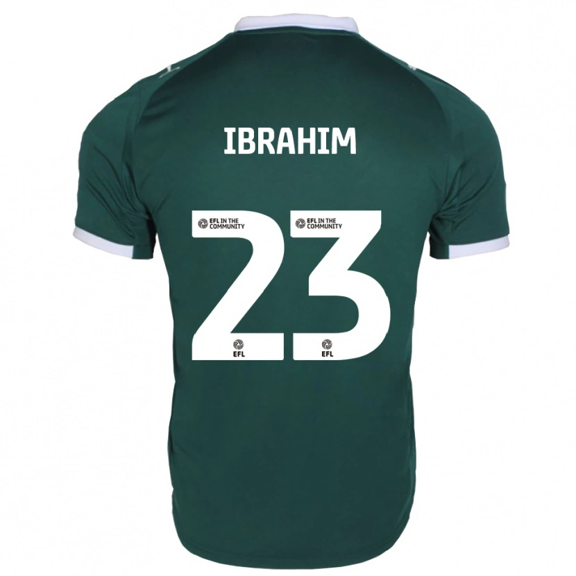 Danxen Men Bradley Ibrahim #23 Green White Home Jersey 2025/26 T-Shirt