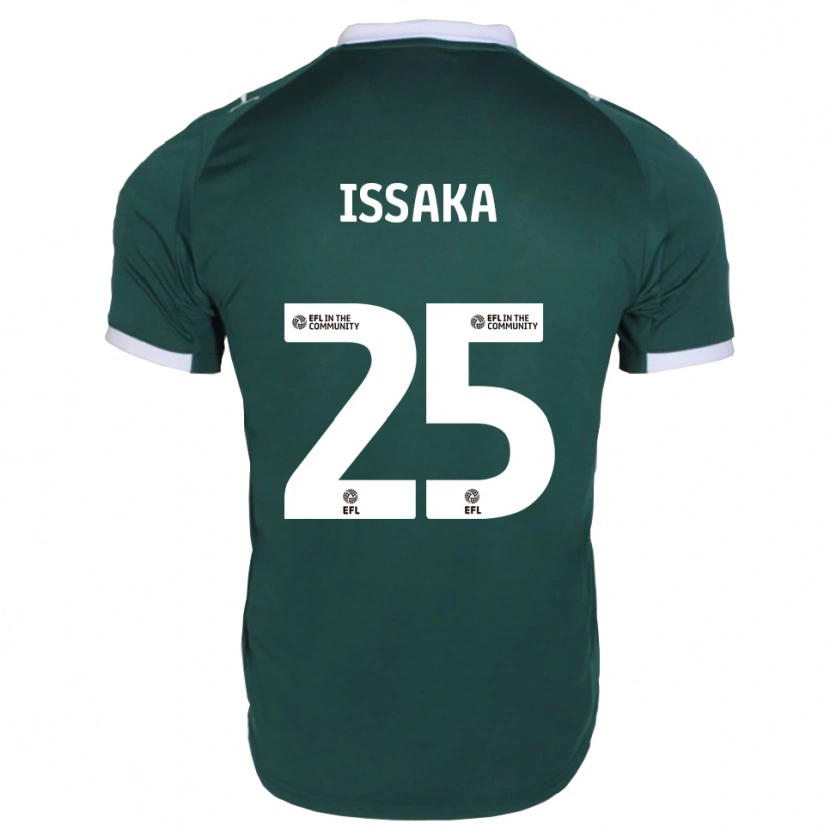 Danxen Men Freddie Issaka #25 Green White Home Jersey 2025/26 T-Shirt
