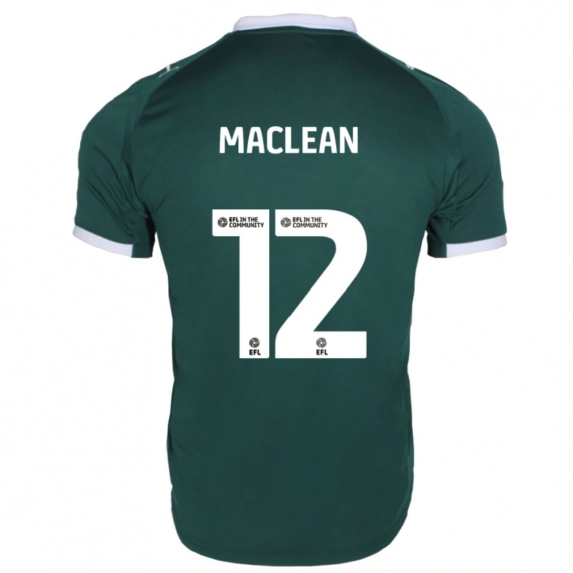 Danxen Men Toby Maclean #12 Green White Home Jersey 2025/26 T-Shirt