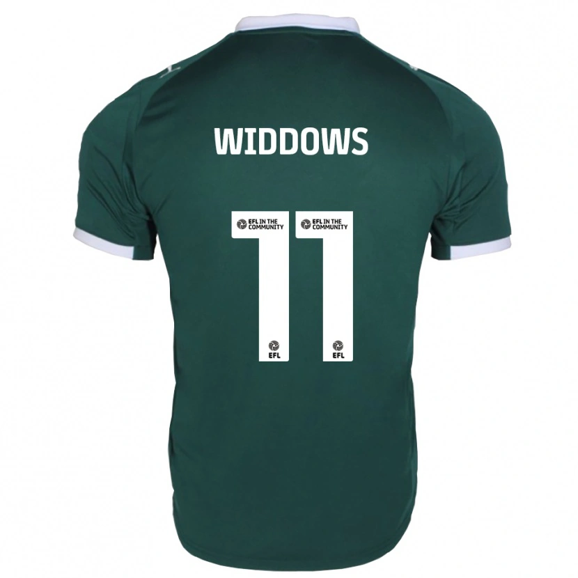 Danxen Men Jade Widdows #11 Green White Home Jersey 2025/26 T-Shirt