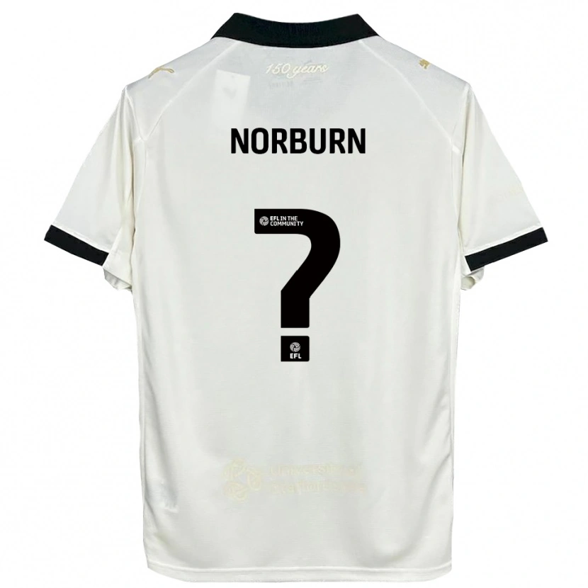 Danxen Men Dylan Norburn #0 Off-White Black Home Jersey 2025/26 T-Shirt