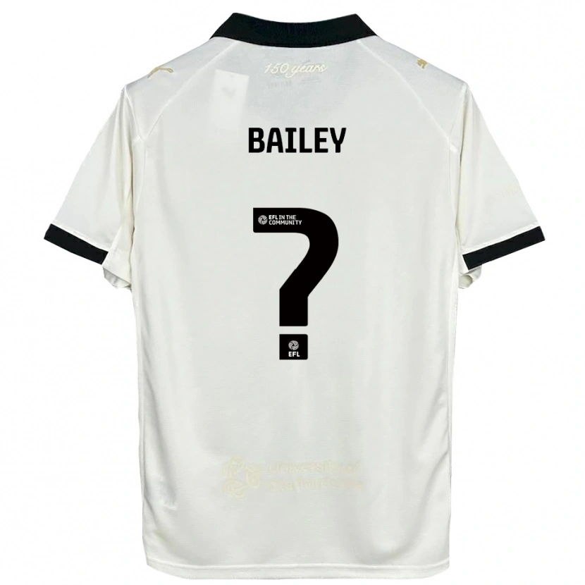 Danxen Men Hollie Bailey #0 Off-White Black Home Jersey 2025/26 T-Shirt